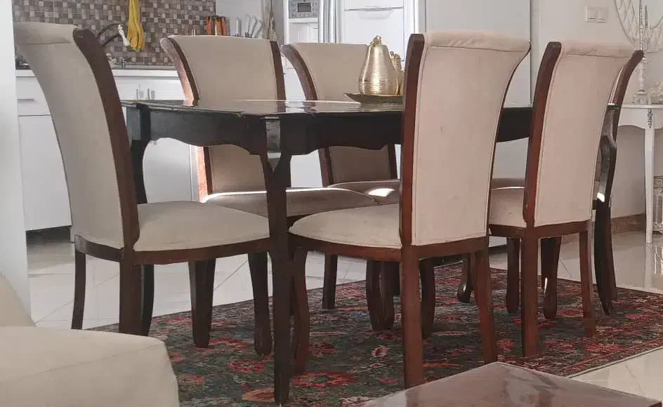 میز ناهار خوری|میز و صندلی غذاخوری|اسفراین, |دیوار