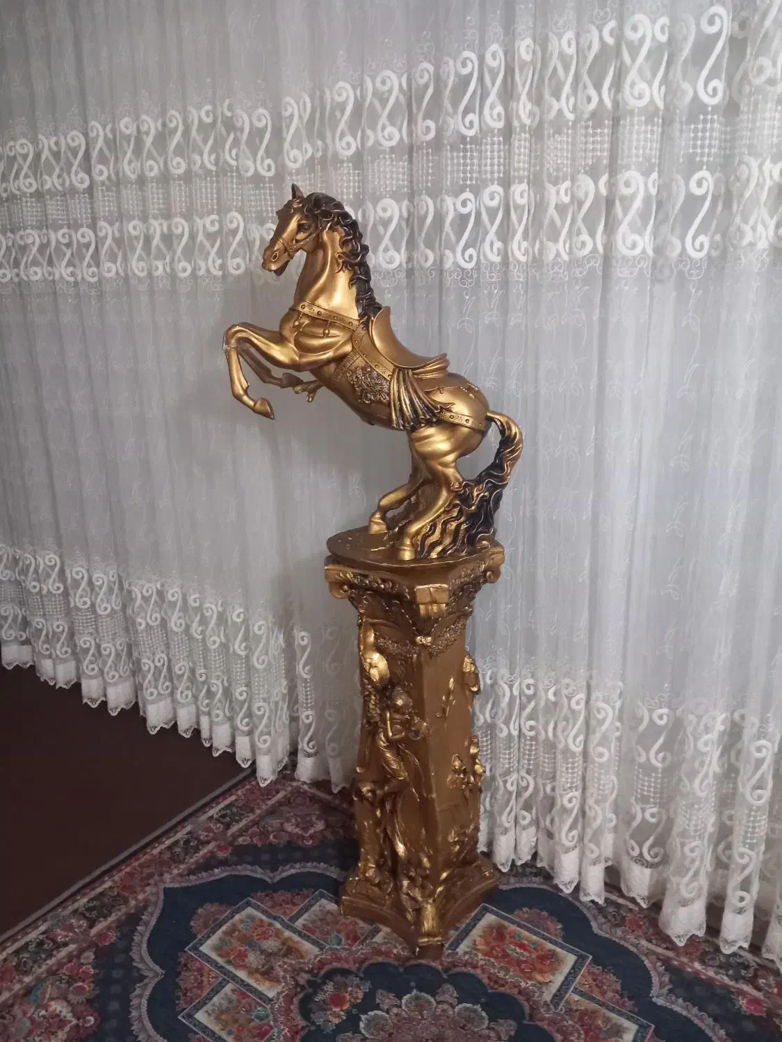 اسب دکوری درحد نو|مجسمه، تندیس، ماکت|اردبیل, |دیوار