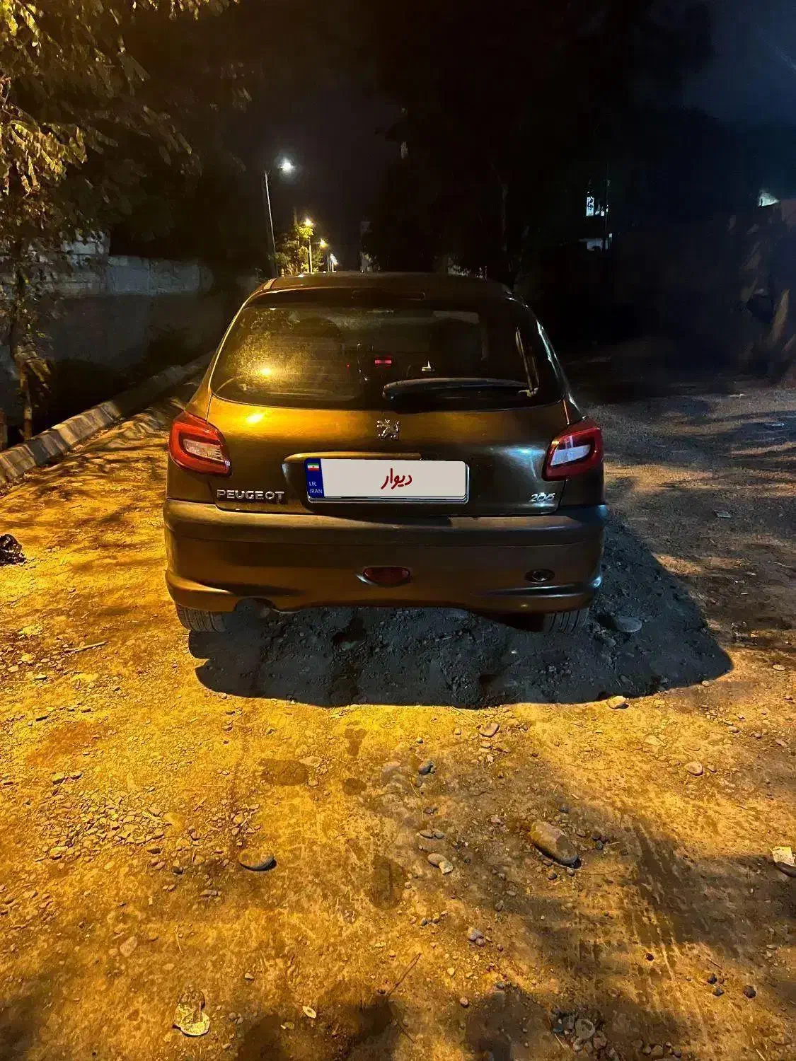 پژو ۲۰۶ مدل ۸۴ تیپ سه|خودرو سواری و وانت|پارسآباد, |دیوار