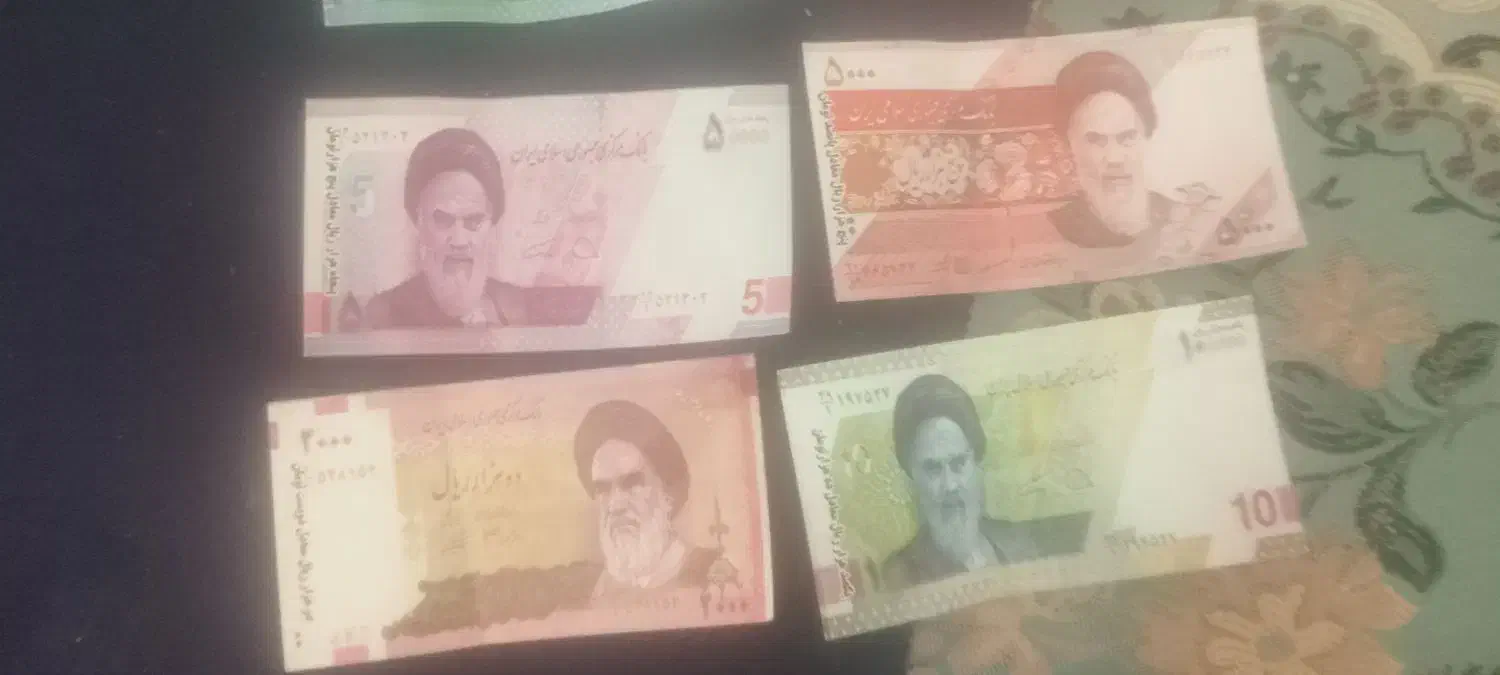۱۰عدداسکناس چاپی نوسالم|کلکسیون سکه، تمبر، اسکناس|شیراز, سلطان آباد|دیوار