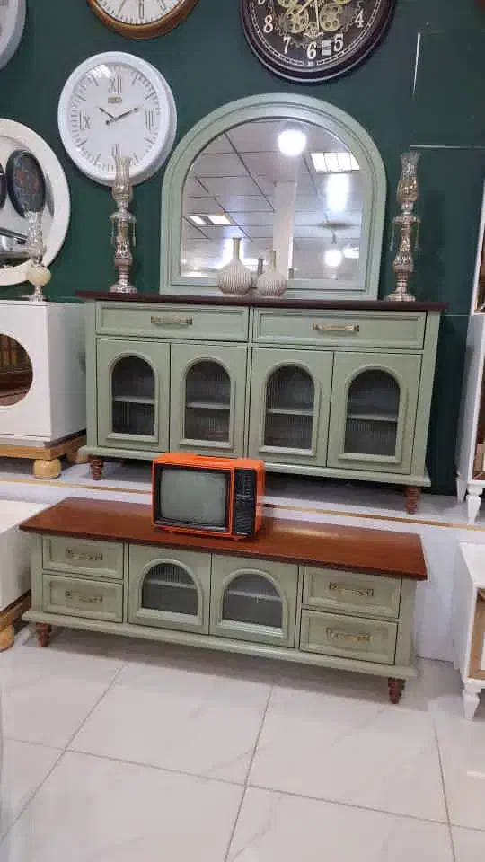 ست کنسول ومیزtvوکافه بار|بوفه، ویترین، کنسول|گنبد کاووس, |دیوار