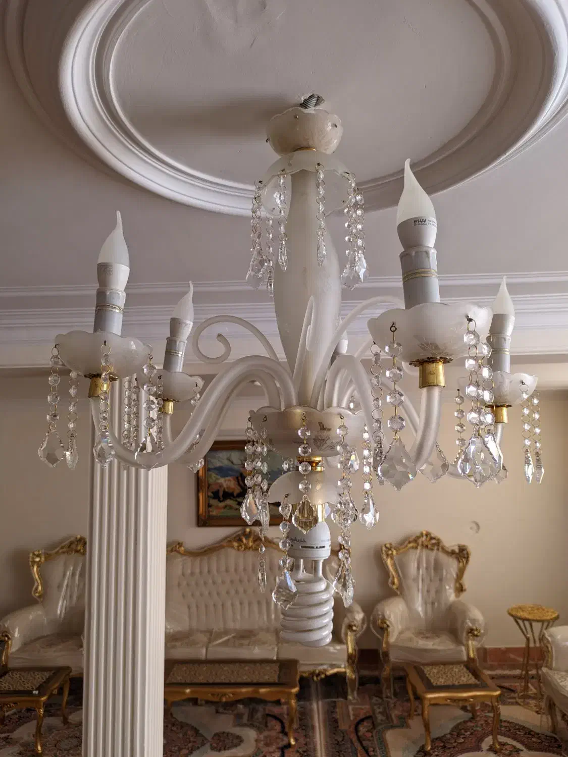 لوستر|لوستر و چراغ آویز|اسفراین, |دیوار