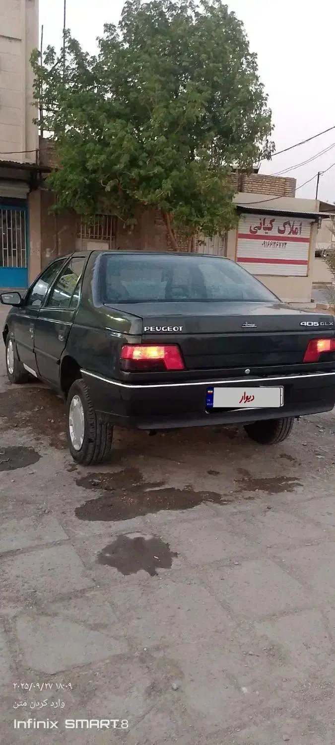 405یشمی متالیک|خودرو سواری و وانت|اهواز, کیانشهر|دیوار