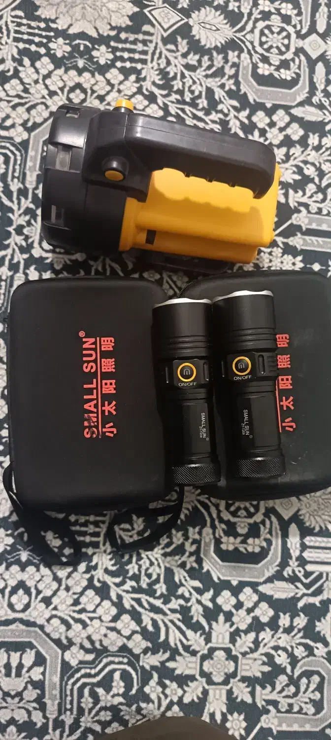 سه عدد چراغ قوه بهترین مارک اسماسان در حد نو|کوهنوردی و کمپینگ|سنندج, |دیوار