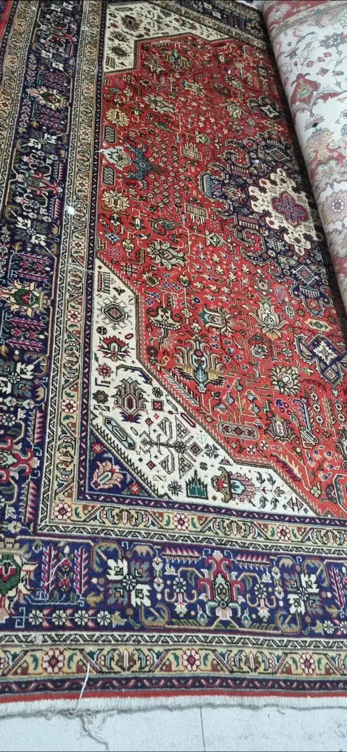 یک جفت ۹متری قبا مارک غنی زاده|فرش|مراغه, |دیوار