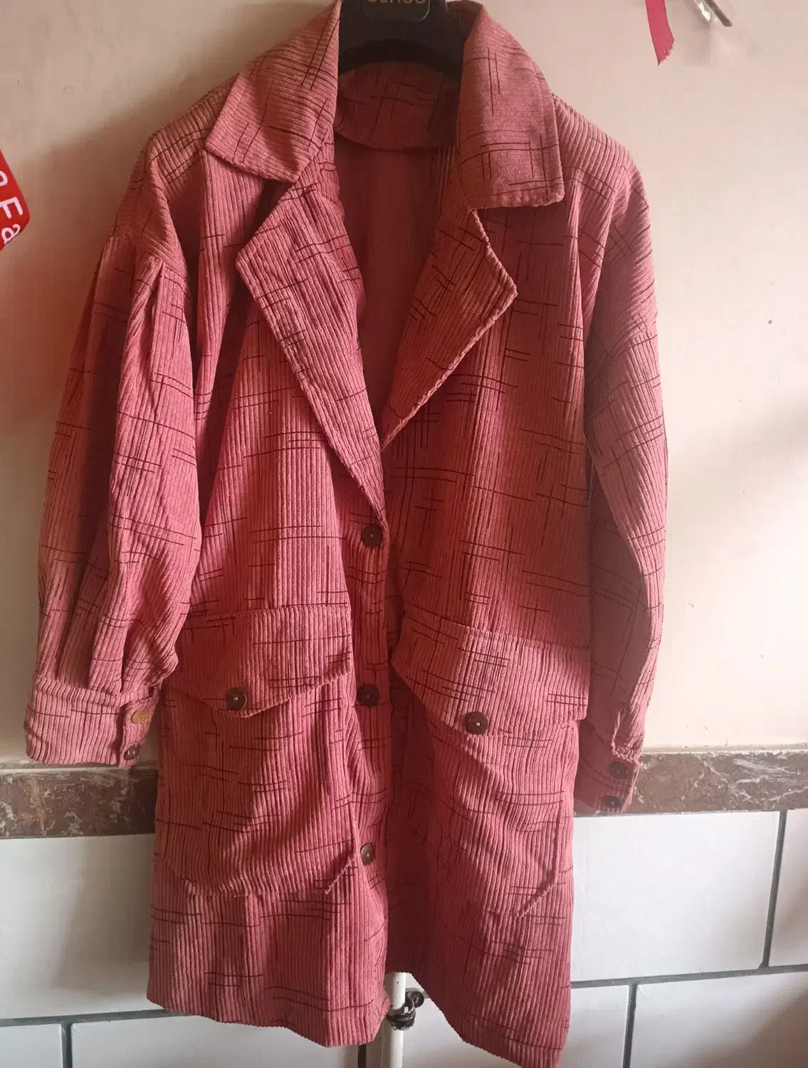 مانتو مخمل|لباس|مبارکه, |دیوار