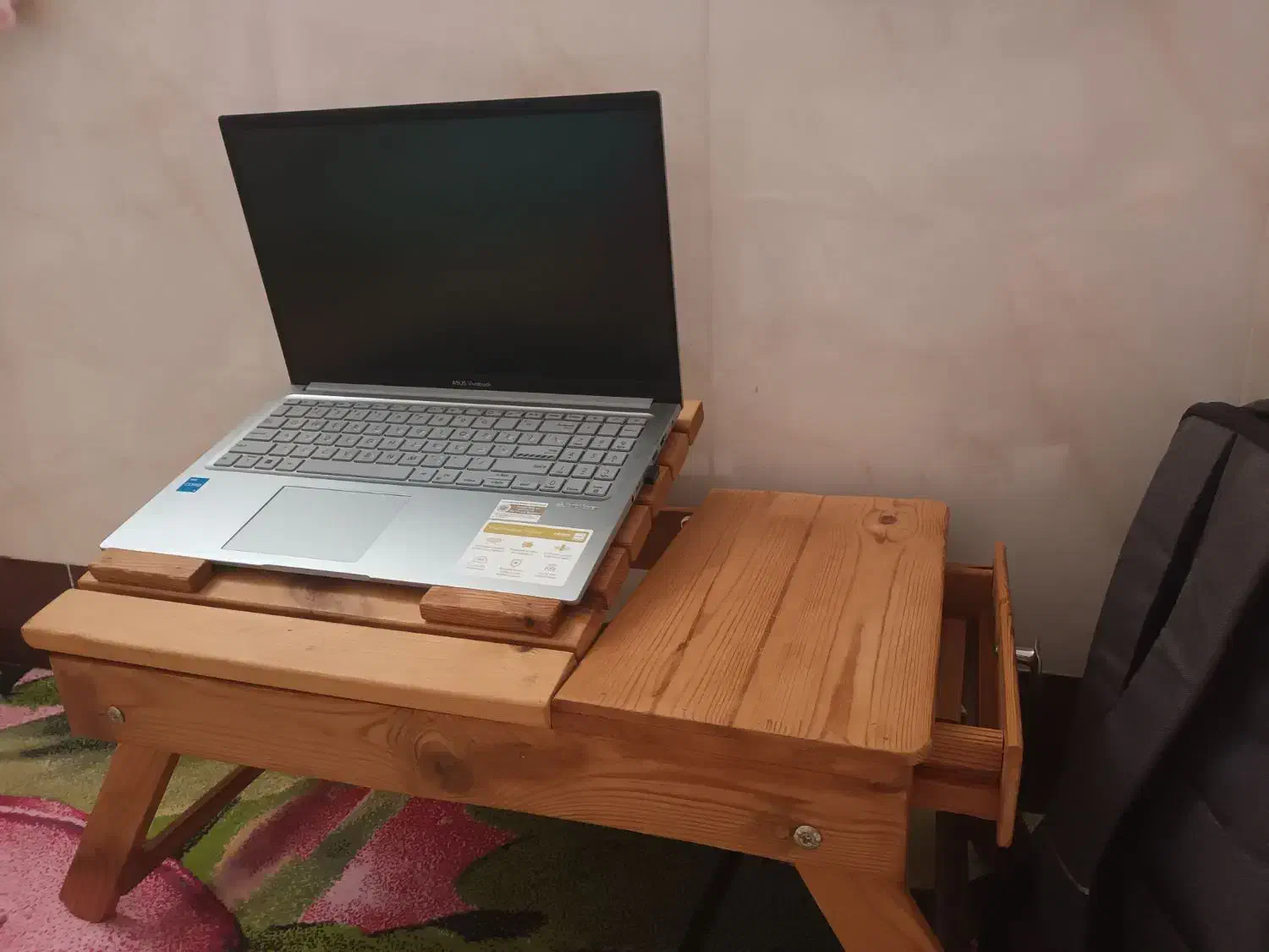 میز لب تاب تاشو|میز تحریر و کامپیوتر|لنجان, |دیوار