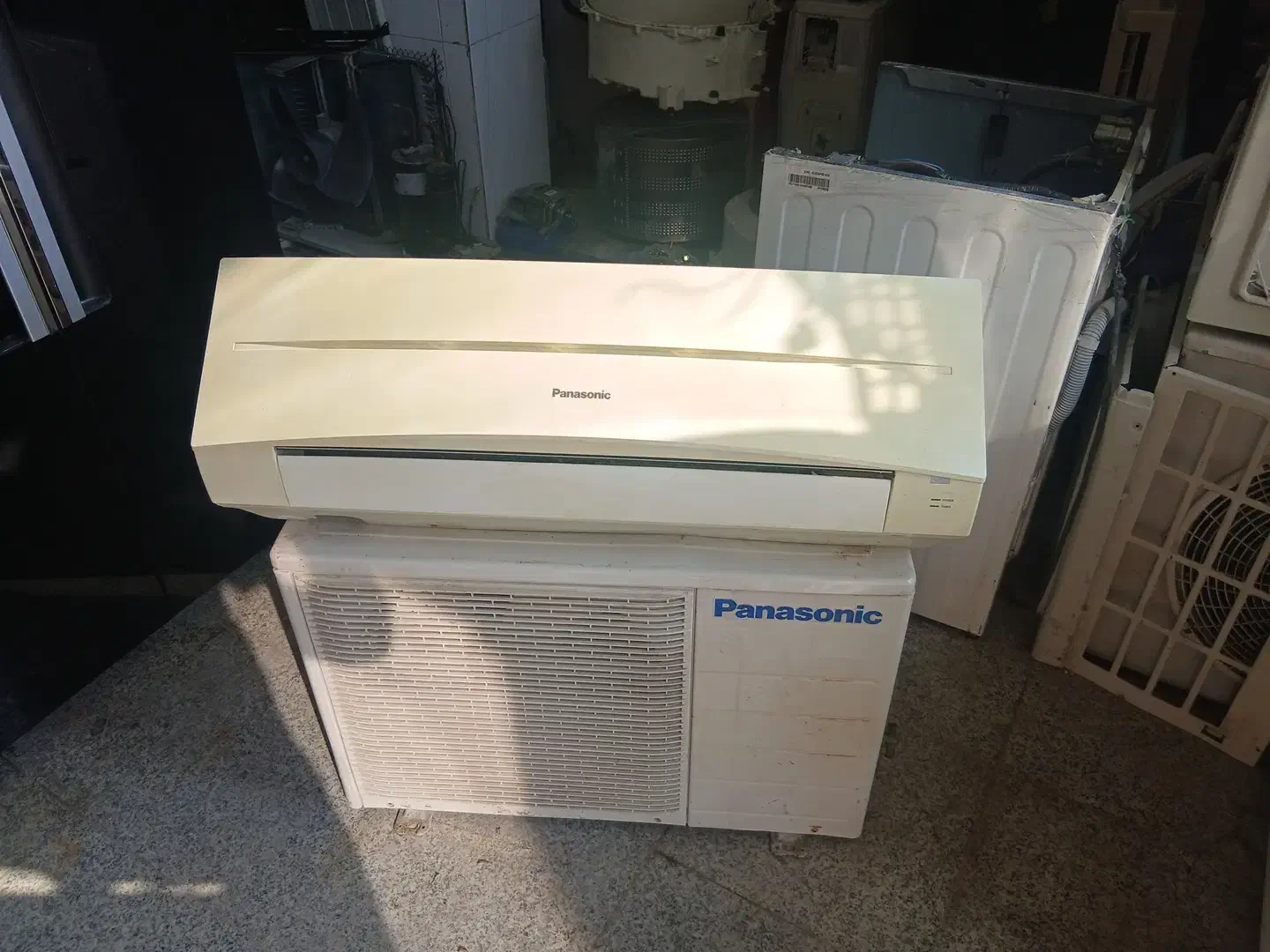 اسپیلت دوازده هزار  پاناسونیک|کولر گازی و فن‌کوئل|قشم, |دیوار