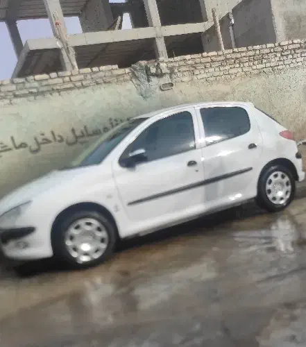 206 تیپ2 سفید|خودرو سواری و وانت|بجنورد, |دیوار