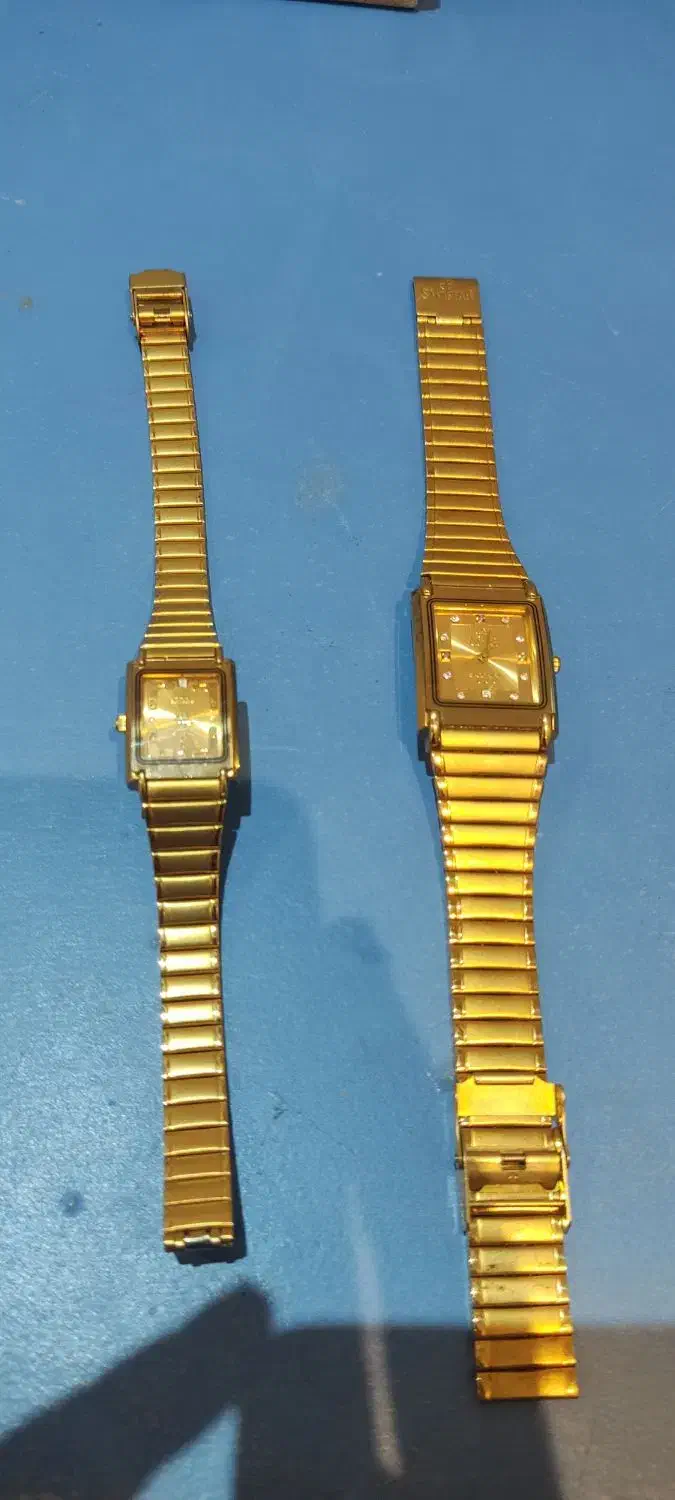 ساعت زوج سوئیستا با روکش طلا|ساعت|اردبیل, |دیوار