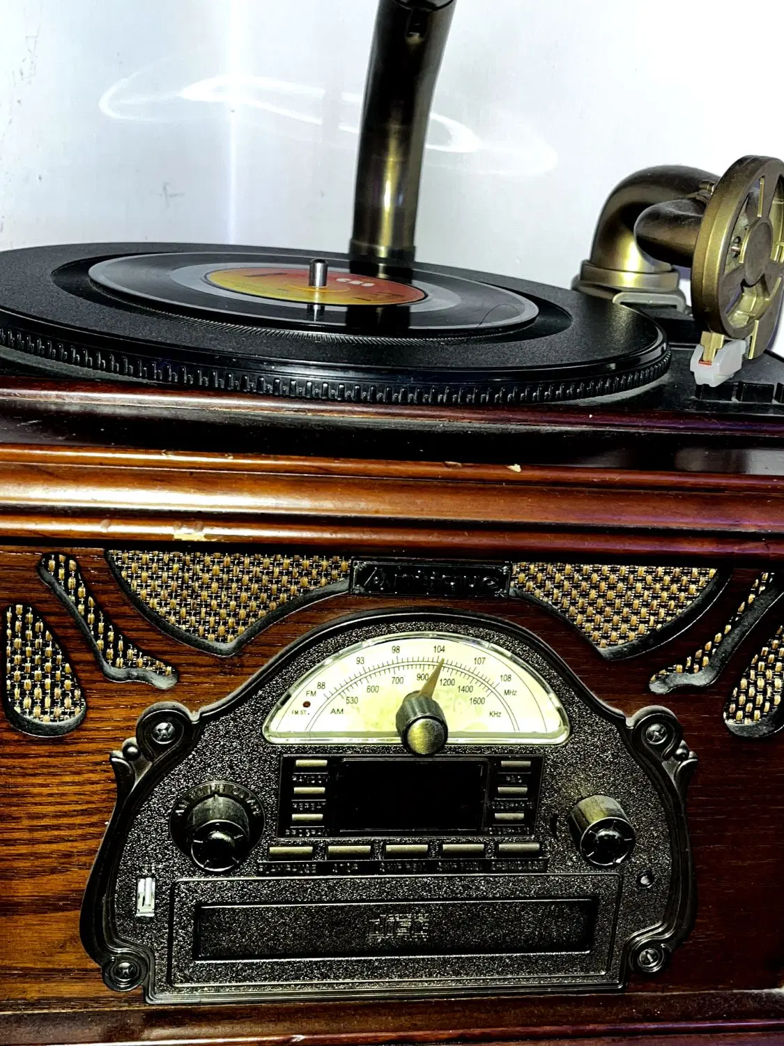 گرامافون Antique مدل AEW 411M - صفحه، CD، فلش و BT|سیستم صوتی خانگی|رشت, علی آباد|دیوار