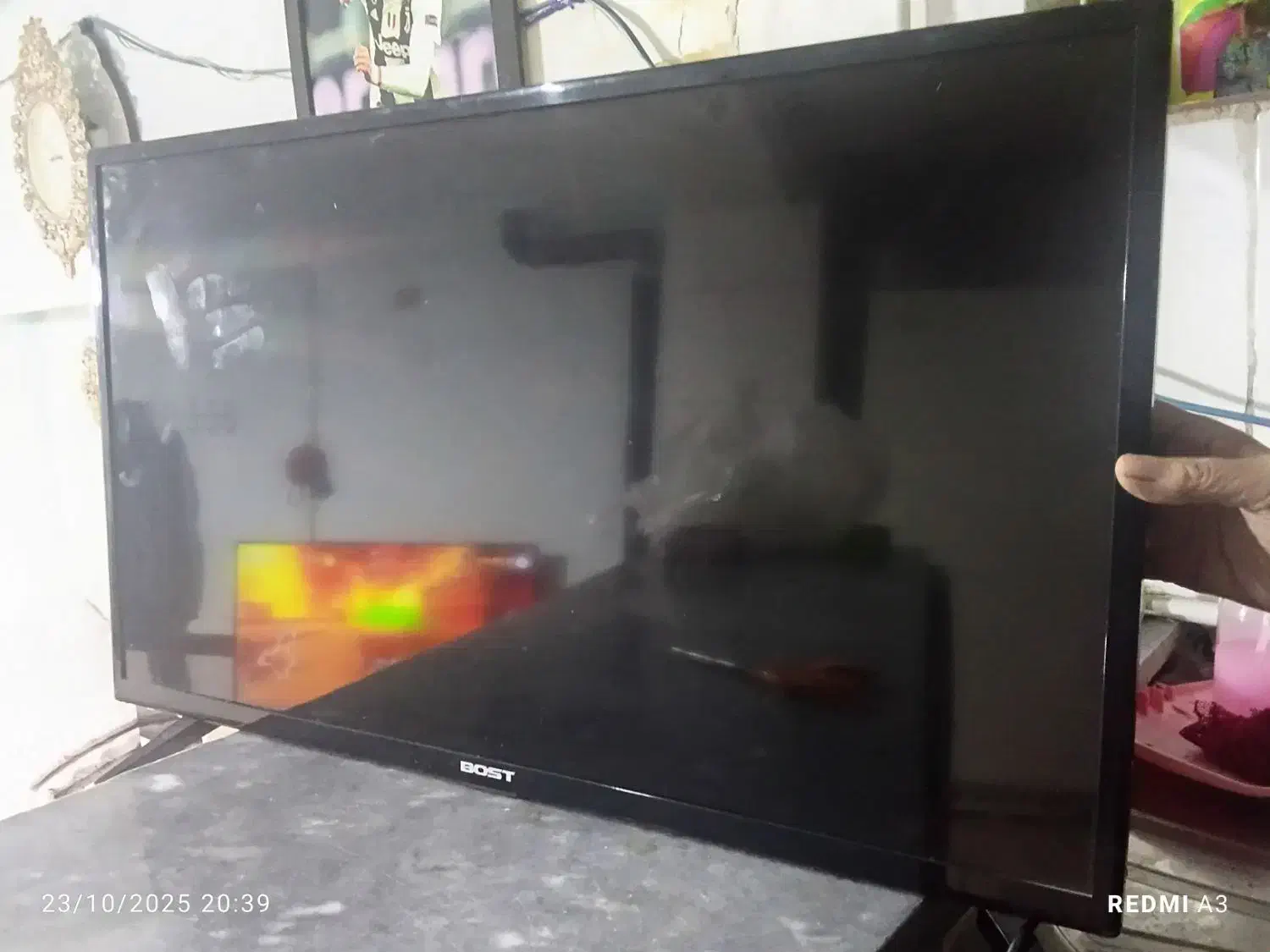 تلویزیون 32اینج|تلویزیون و پروژکتور|روانسر, |دیوار