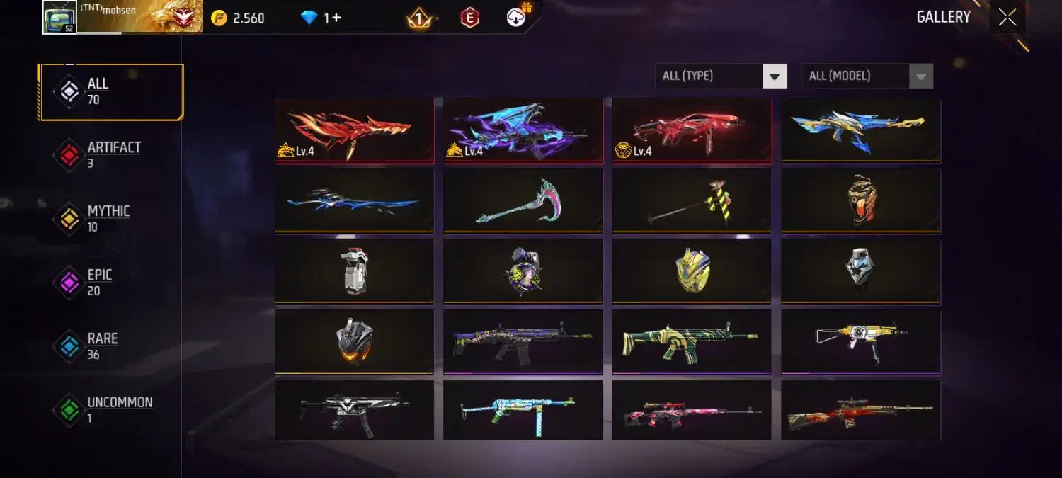 اکانت فرفایر|کنسول، بازی ویدئویی و آنلاین|پارس‌آباد, |دیوار