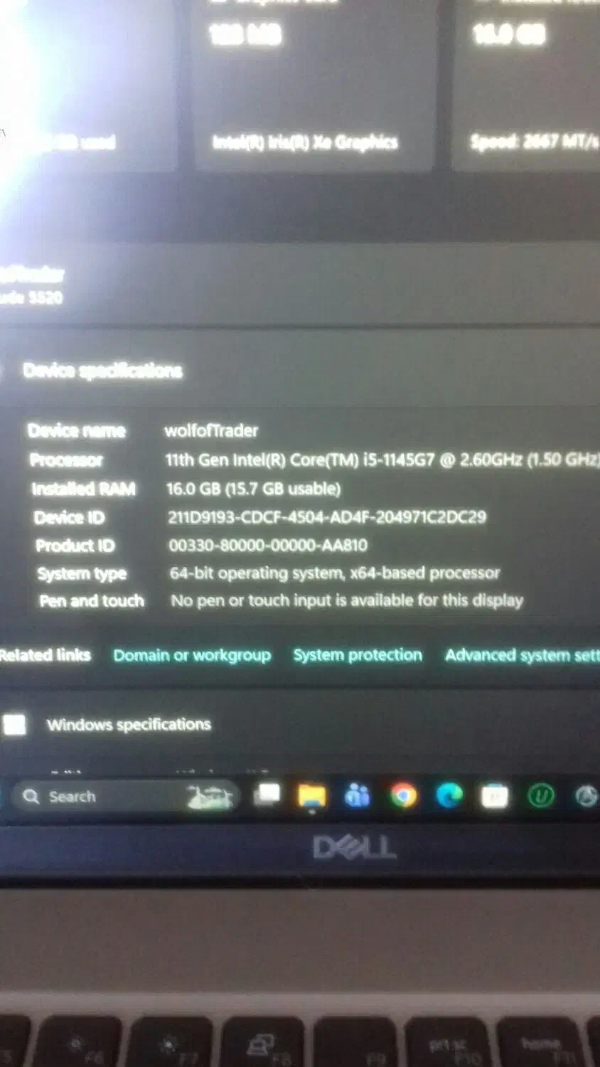 لپ تاپ دل 5520 نسل 11 نو|رایانه همراه|صدرا-فارس, فاز ۱|دیوار