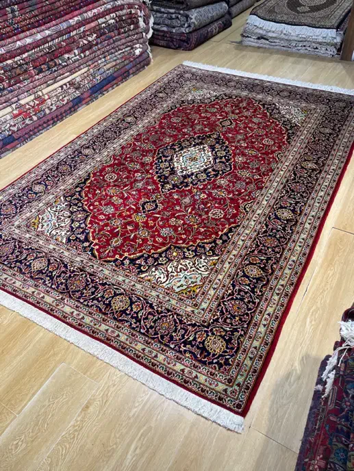 فرش ۶ متری کاشان لاکی|فرش|تهران, سلسبیل شمالی|دیوار