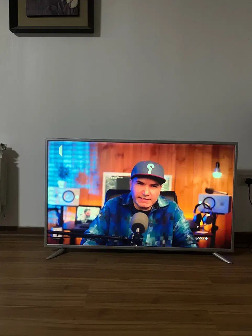 تلویزیون ۵۵ اینچ ال ای دی پاناسونیک|تلویزیون و پروژکتور|رشت, آزادگان|دیوار