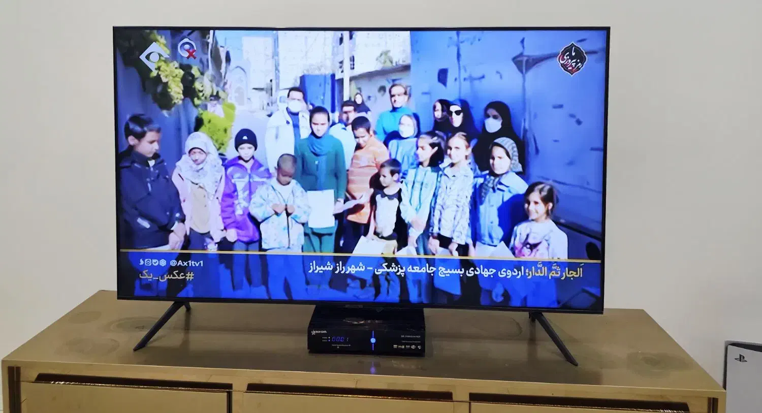 تلوزیون 55 سامسونگ|تلویزیون و پروژکتور|بندر کنگان, |دیوار