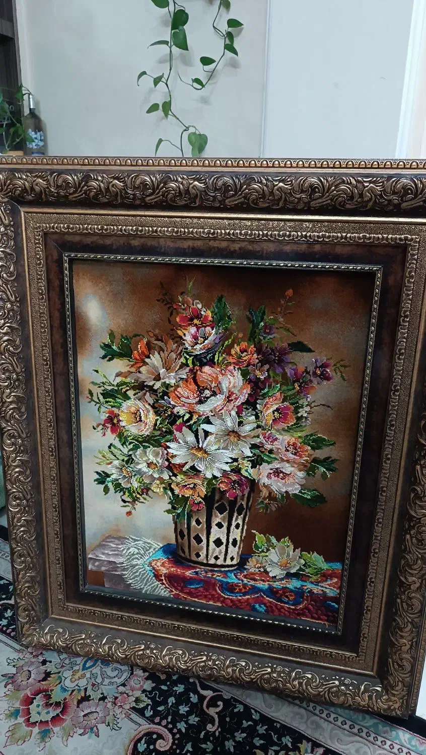 تابلو فرش دست باف|تابلو فرش|اصفهان, کساره|دیوار