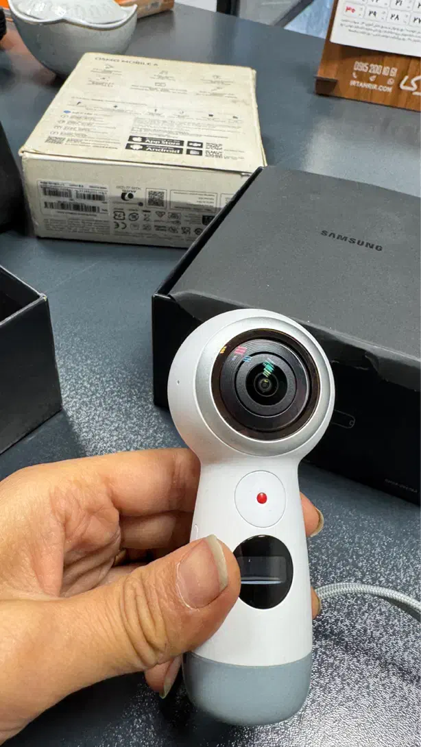 فروش دوربین gear 360 برند سامسونگ|دوربین عکاسی و فیلم‌برداری|مشهد, رضاشهر|دیوار