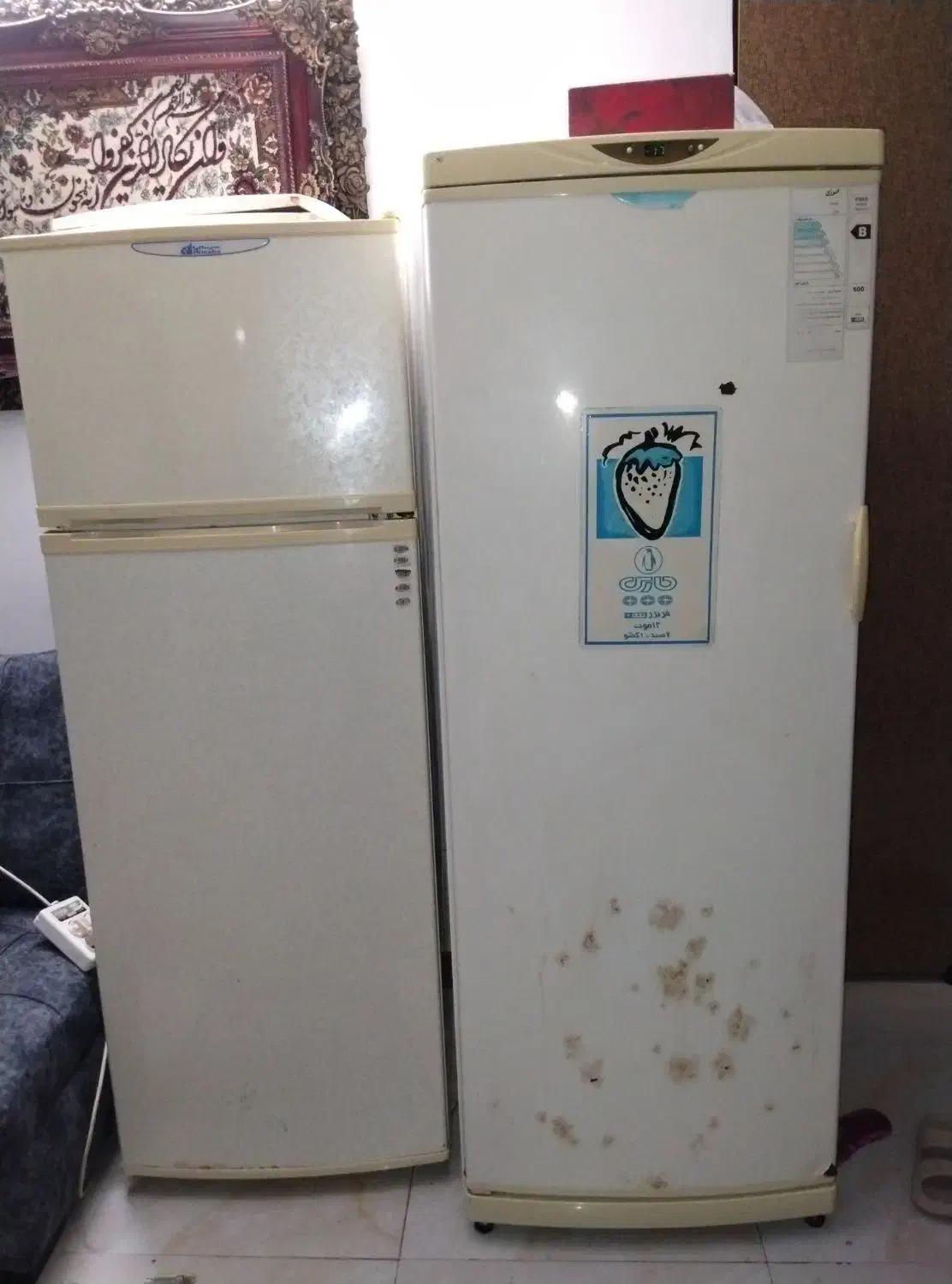 یخچال سالم و فریزر کاملا جدا و لباسشویی|یخچال و فریزر|لنگرود, |دیوار