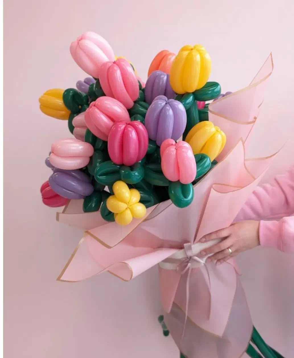 دسته گل بادکنکی هدیه ای متفاوت|خدمات پذیرایی، مراسم|همدان, |دیوار