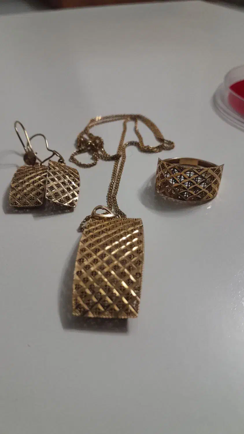 نیم ست طلا|جواهرات|قرچک, مهدیه|دیوار