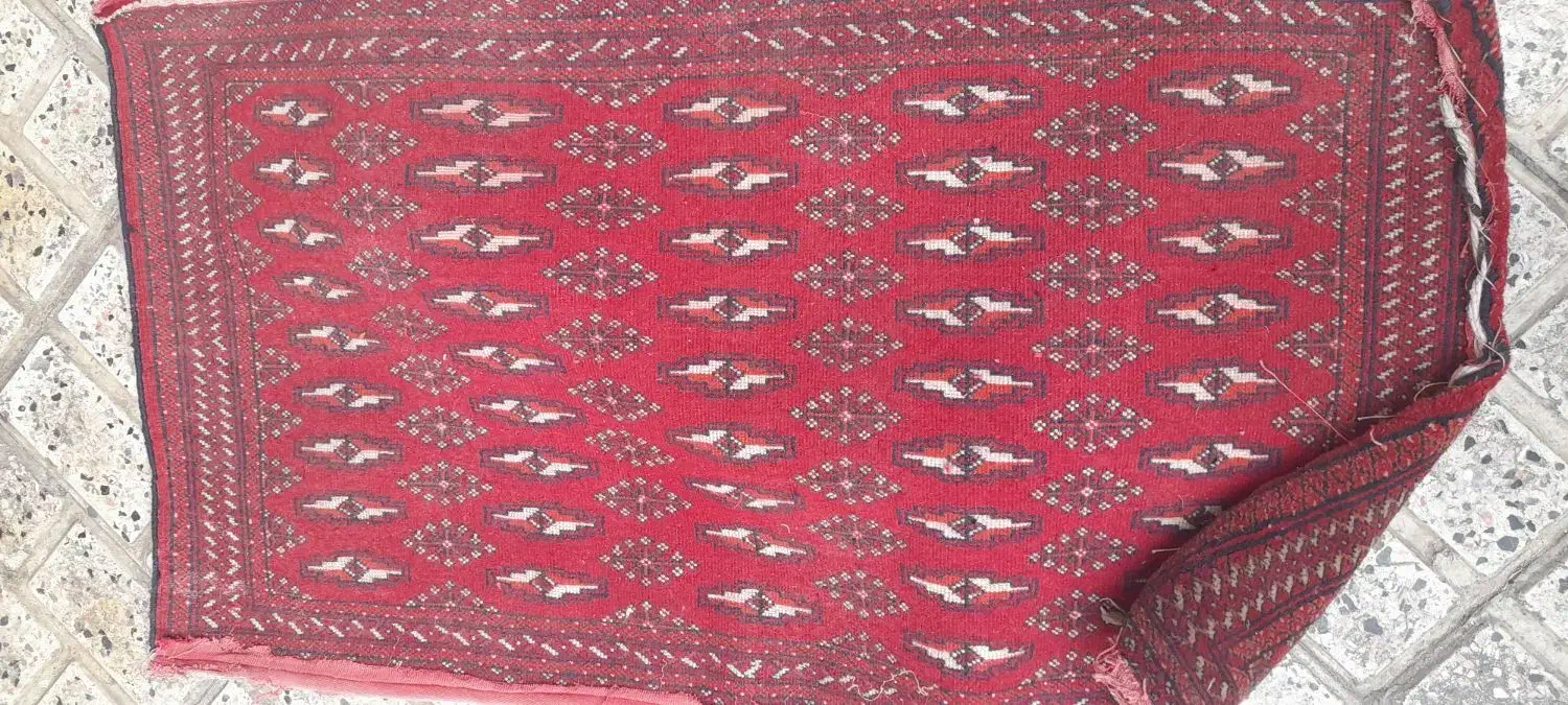 پشتی دستباف ترکمن|پشتی|مشهد, وحید|دیوار