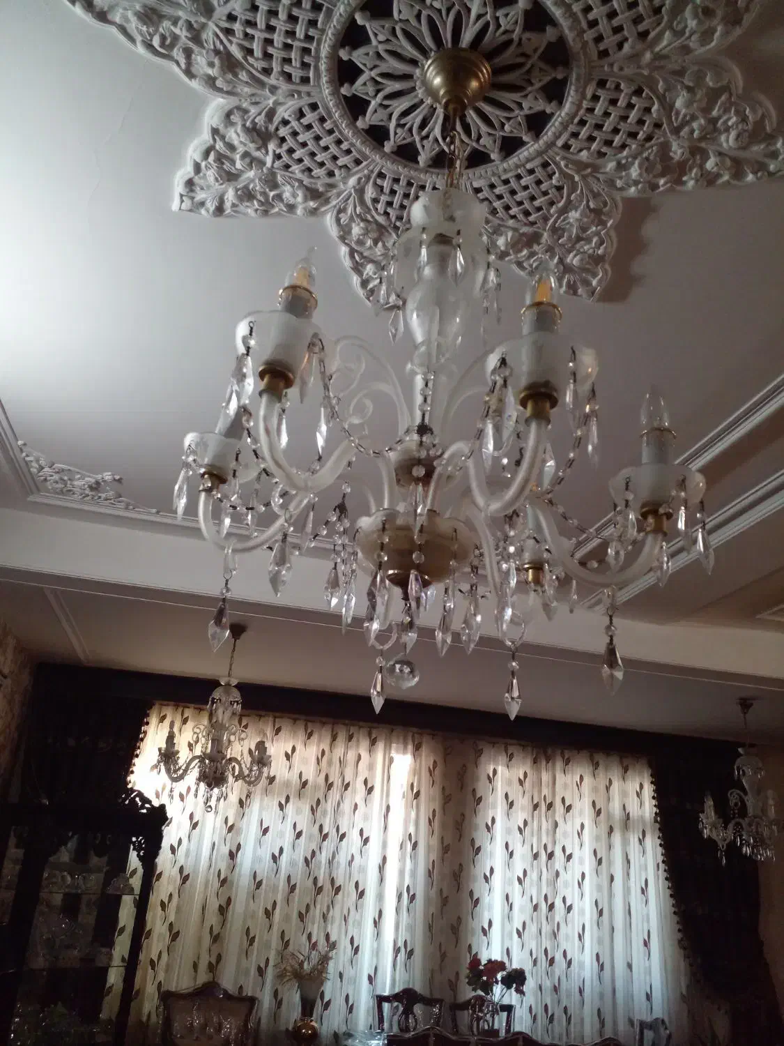 لوستر ۶شاخه|لوستر و چراغ آویز|بروجرد, |دیوار