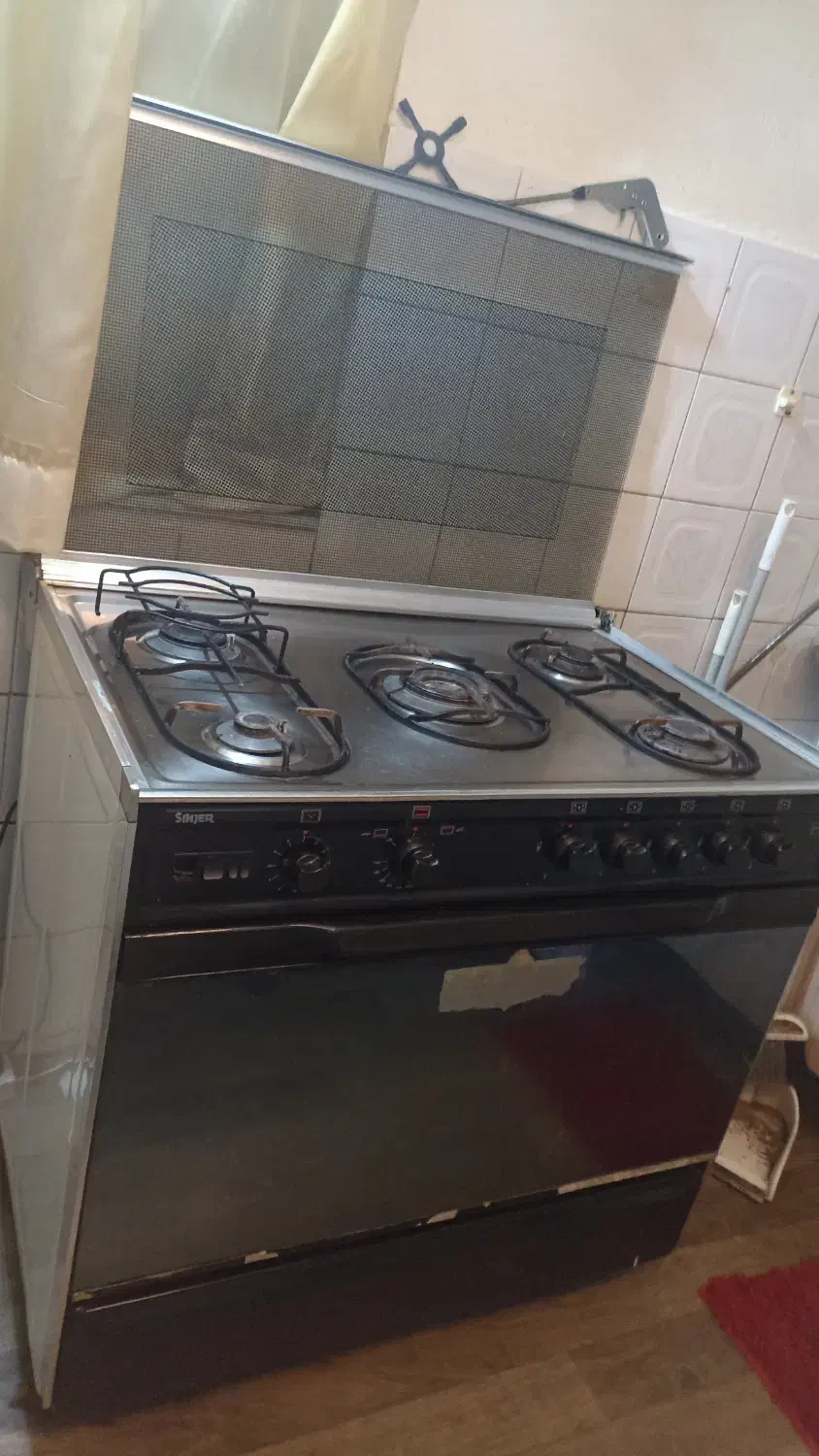 گاز پنج شعله فردار سینجر|اجاق گاز و لوازم برقی پخت‌وپز|رشت, چمارسرا|دیوار