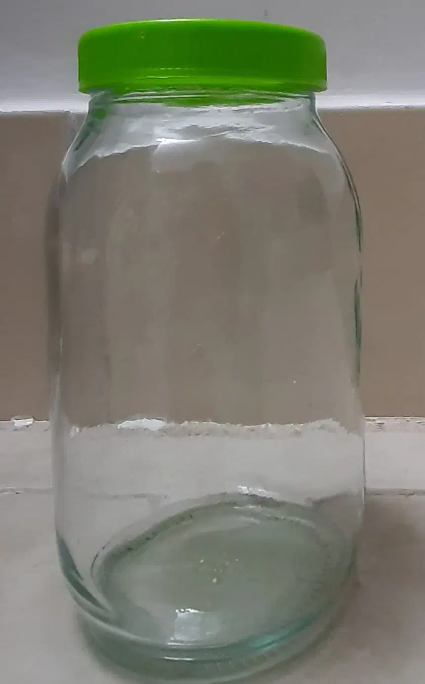 بانکه شیشه ای یک کیلویی ۱۵ تومن|ظروف نگهدارنده، پلاستیکی، یک‌بارمصرف|نیشابور, مازول|دیوار