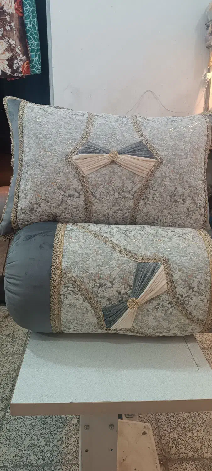 خیاطی بالش پشتی و کناره araz|رختخواب، بالش، پتو|زاهدان, |دیوار