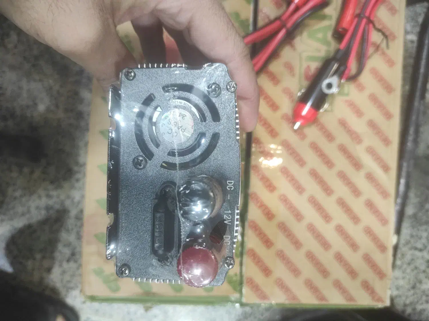 اینورتر 500 برق خودرو سولار تک|قطعات یدکی و لوازم جانبی|دوگنبدان, |دیوار