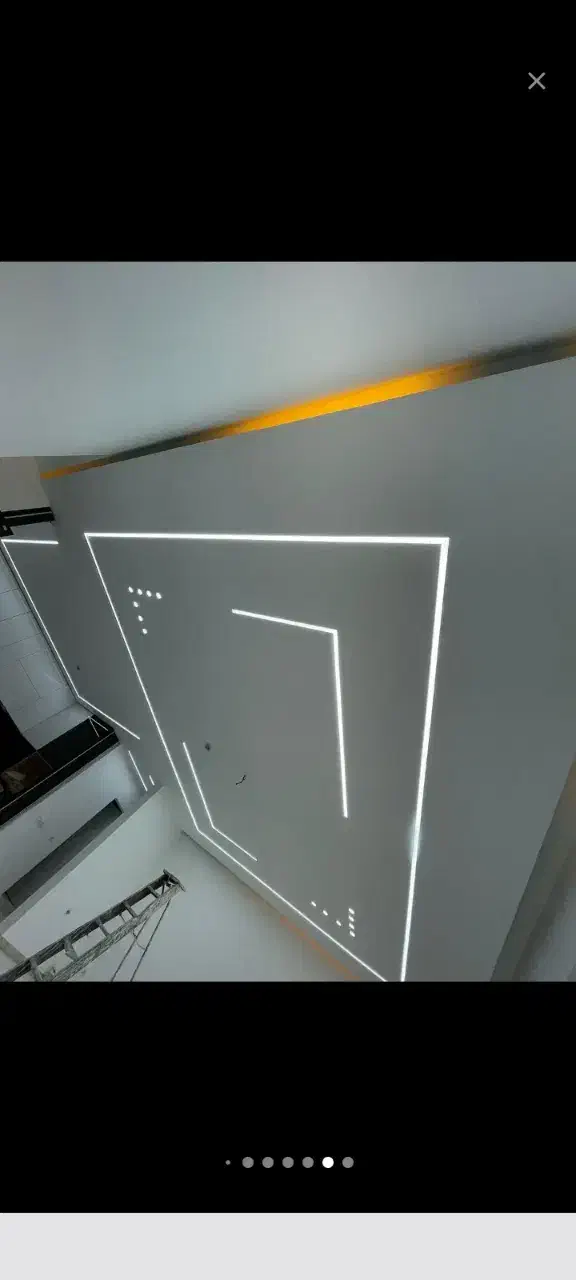 اجرای کناف و سقف کاذب همراه با رنگ امیزی|خدمات پیشه و مهارت|خرم‌آباد, |دیوار