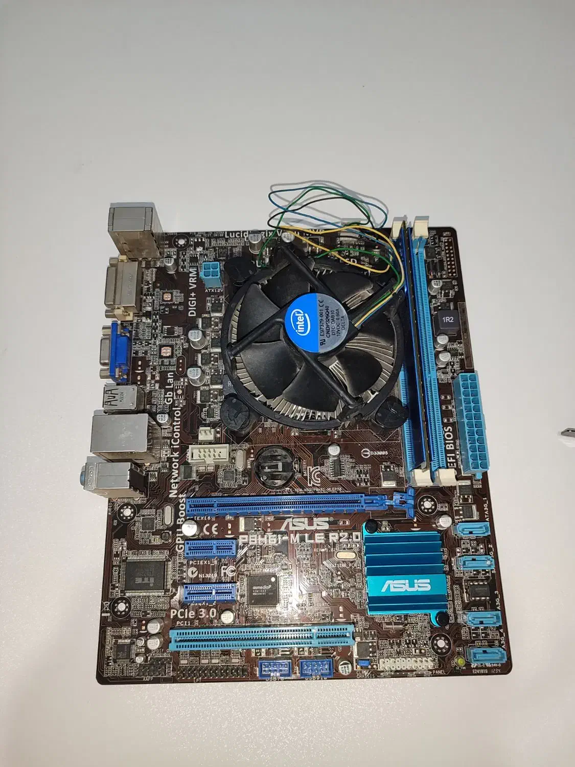 باندل asus p8h61-m le r2.0|قطعات و لوازم جانبی رایانه|پرند, فاز ۶|دیوار