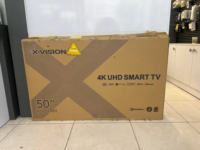 تلوزیون 50 اینچ 4k xvision|تلویزیون و پروژکتور|تهران, وردآورد|دیوار