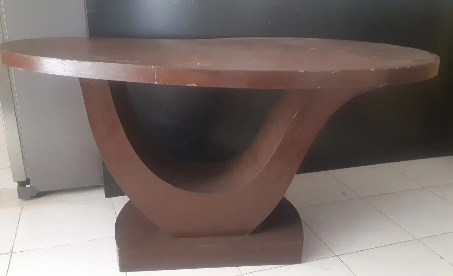 روشویی با باکس میز چوبی|لوازم سرویس بهداشتی|کرمانشاه, |دیوار