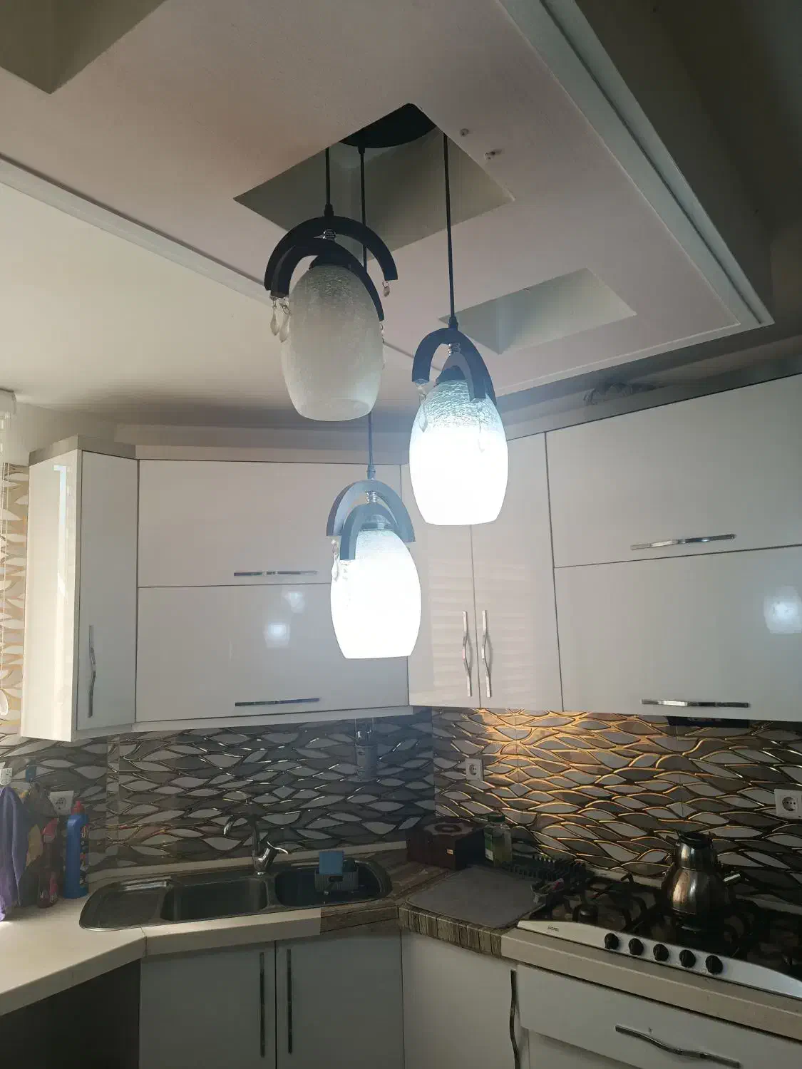 لوستر|لوستر و چراغ آویز|اراک, |دیوار