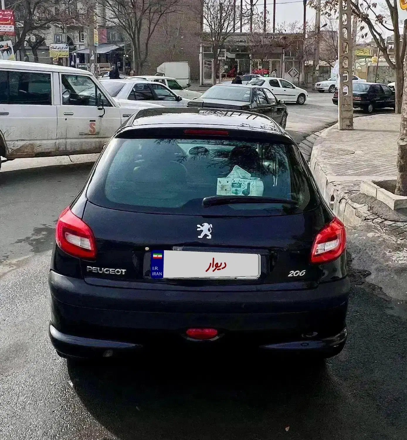 پژو ۲۰۶ تیوفایو|خودرو سواری و وانت|بوکان, |دیوار