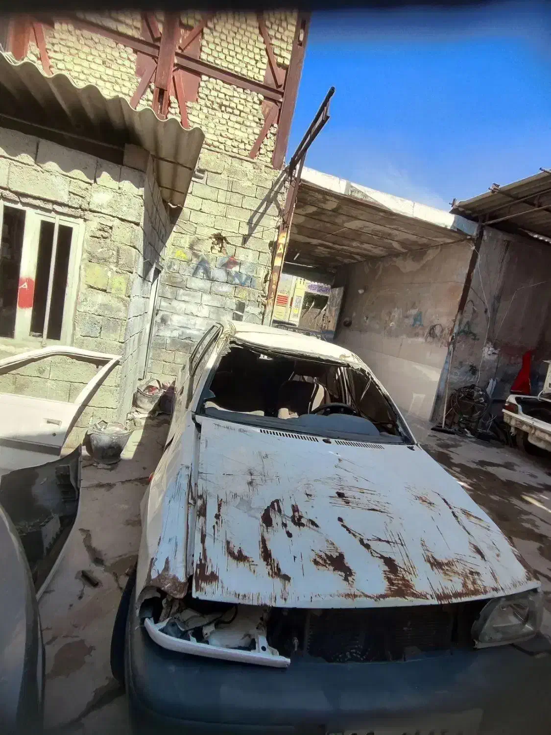 پراید مدل ۹۵ تصادفی کم ضرب|خودرو سواری و وانت|کازرون, |دیوار