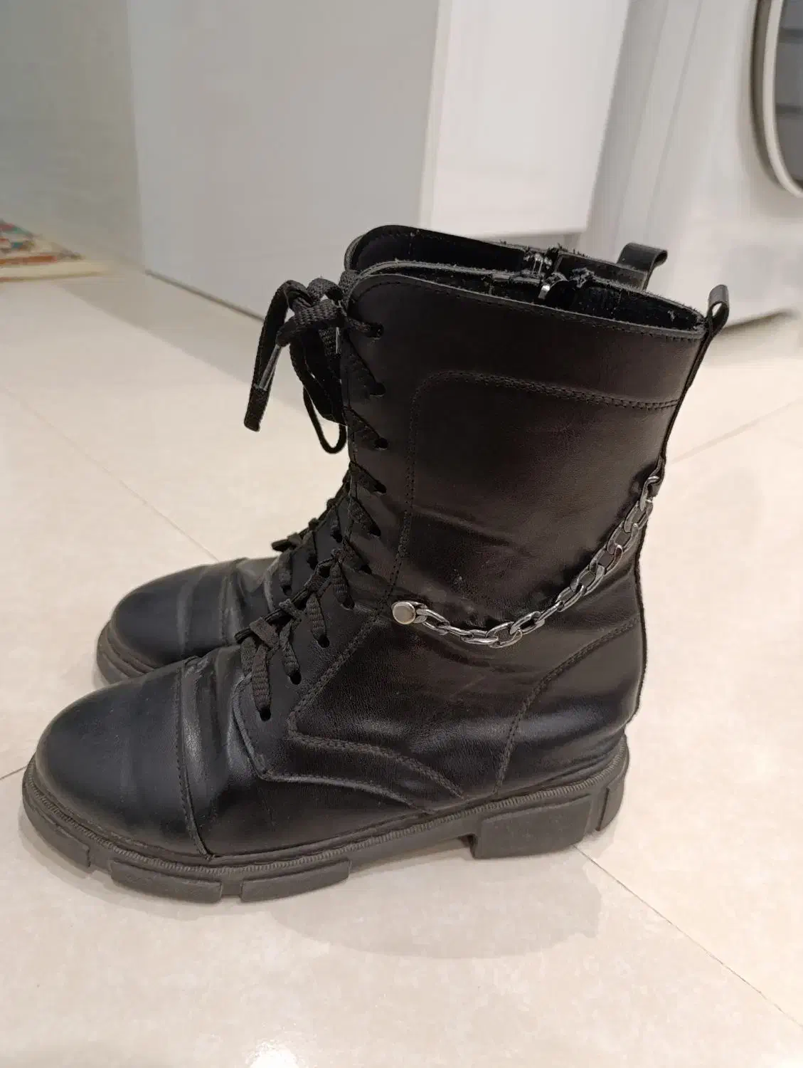 نیم بوت دخترانه نو سایز ۳۹|کیف، کفش، کمربند|خرم‌آباد, |دیوار