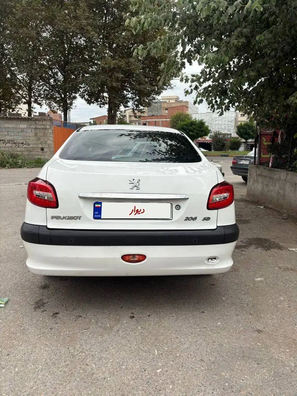 206 اس دی V8 TU5 مدل 93|خودرو سواری و وانت|قائمشهر, |دیوار