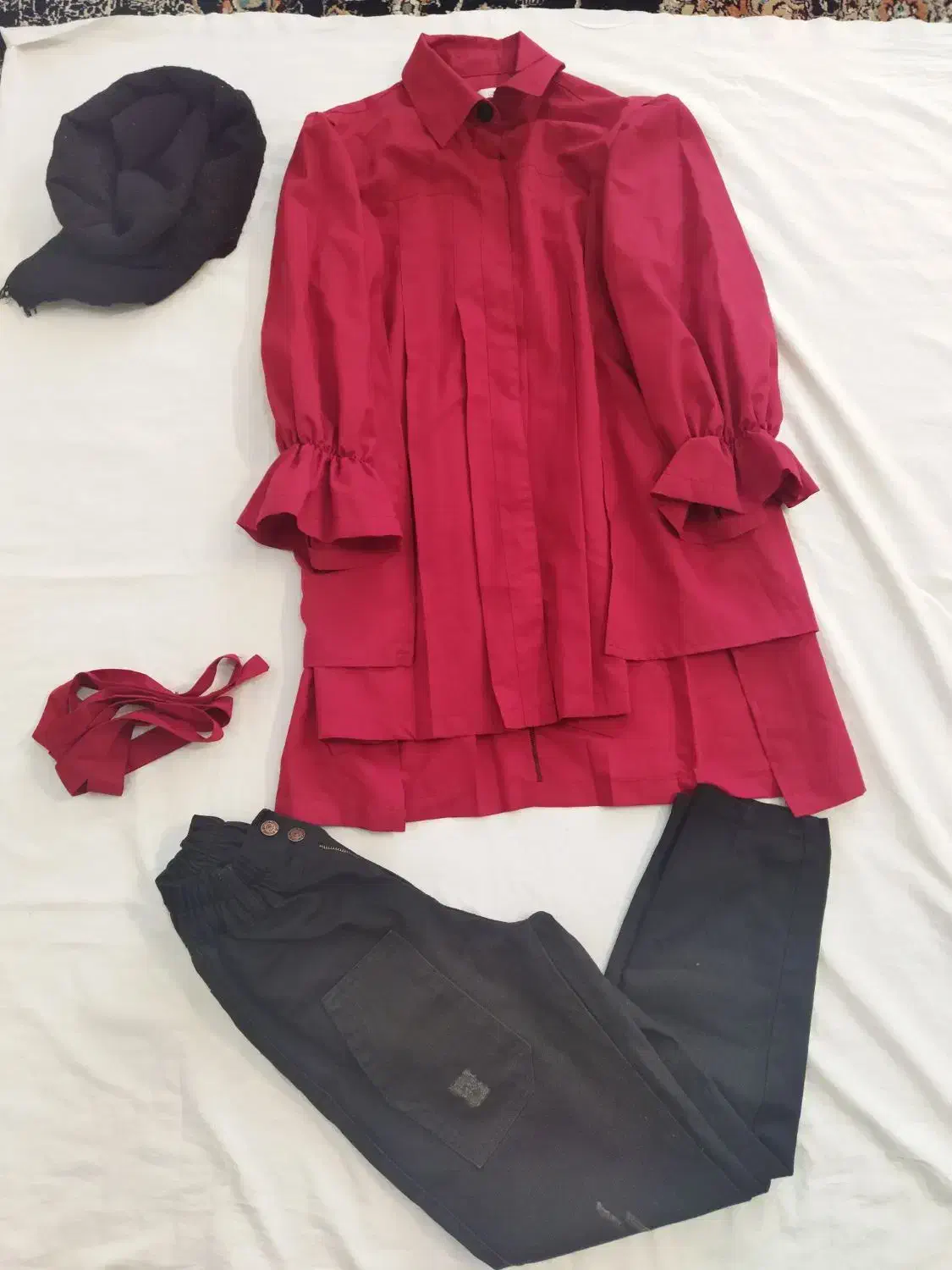 ست مانتو ،شلوار وشال،شومیز،رویی|لباس|شیراز, آزادگان|دیوار