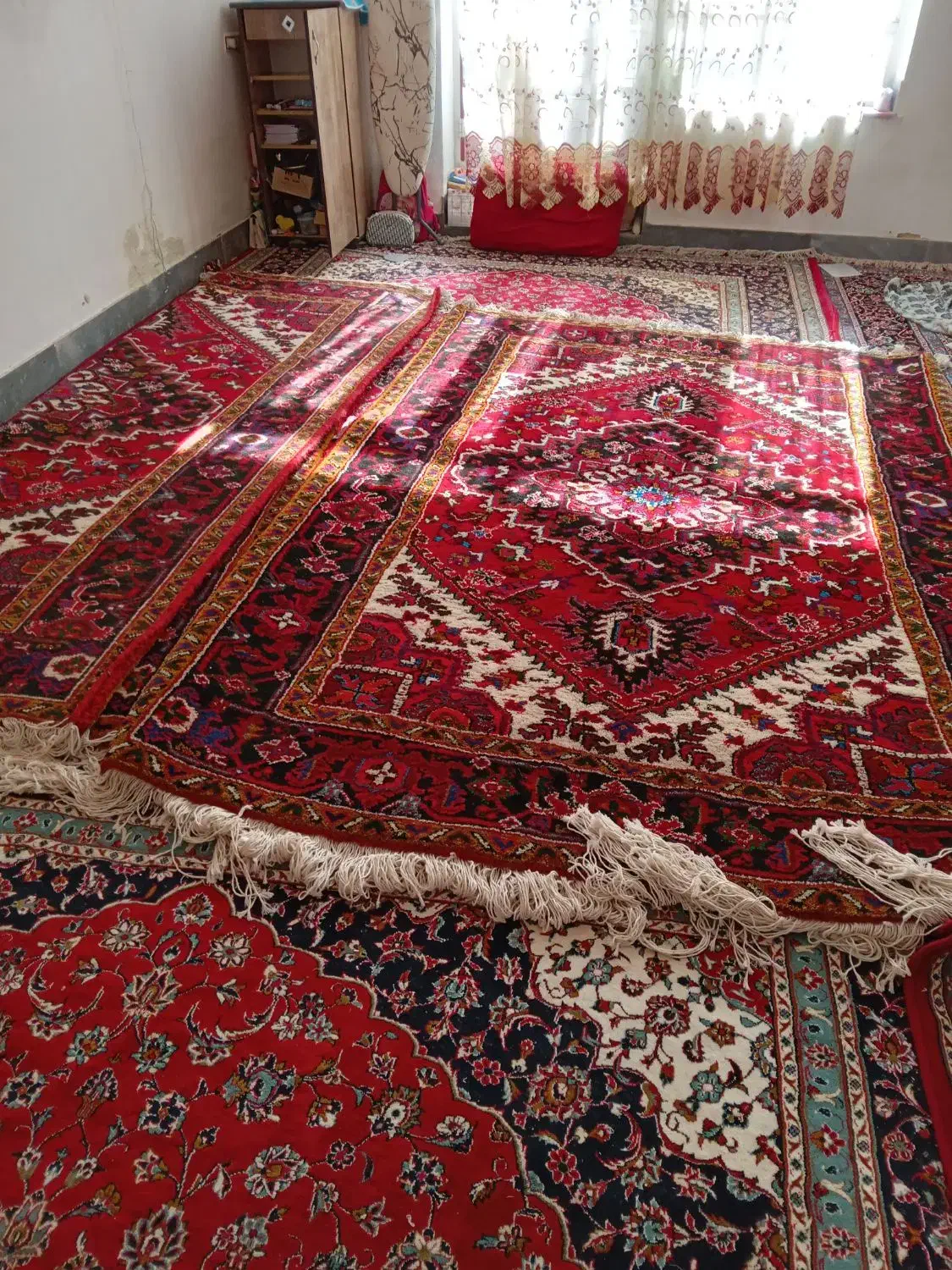 فرش دستباف ۶متری|فرش|خواجه, |دیوار