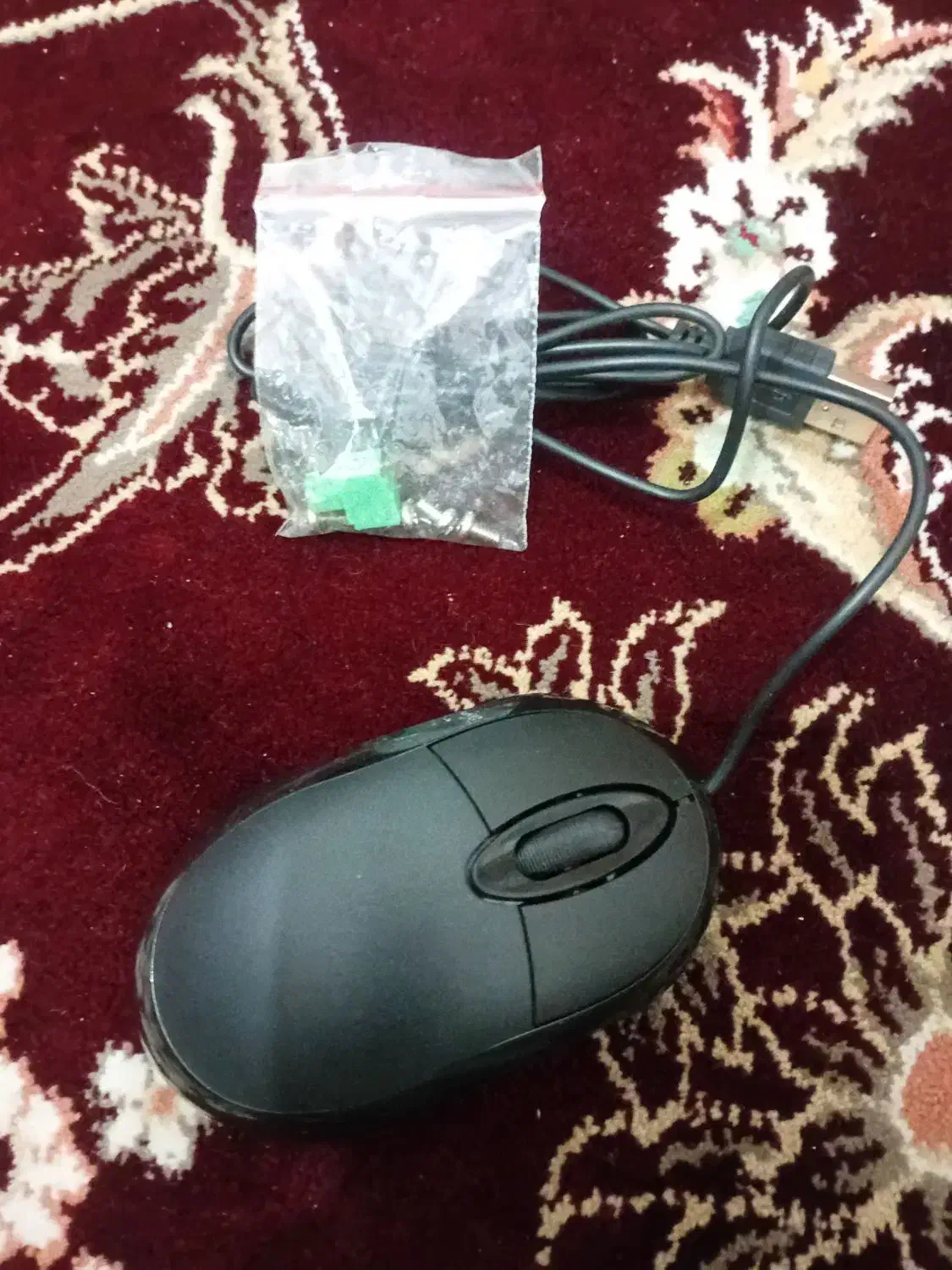 یک عدد موس نو سیم دار|قطعات و لوازم جانبی رایانه|ساوه, |دیوار