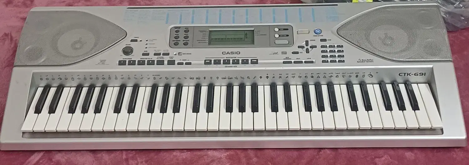 ارگ کاسیو CTK691|پیانو، کیبورد، آکاردئون|هرسین, |دیوار