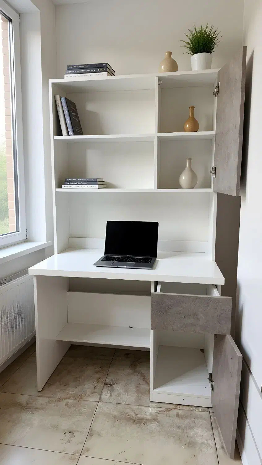 میز تحریر مدل ستایش|میز تحریر و کامپیوتر|رشت, ساغری سازان|دیوار