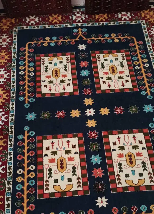 گلیم فرش|گلیم، جاجیم، گبه|قزوین, |دیوار