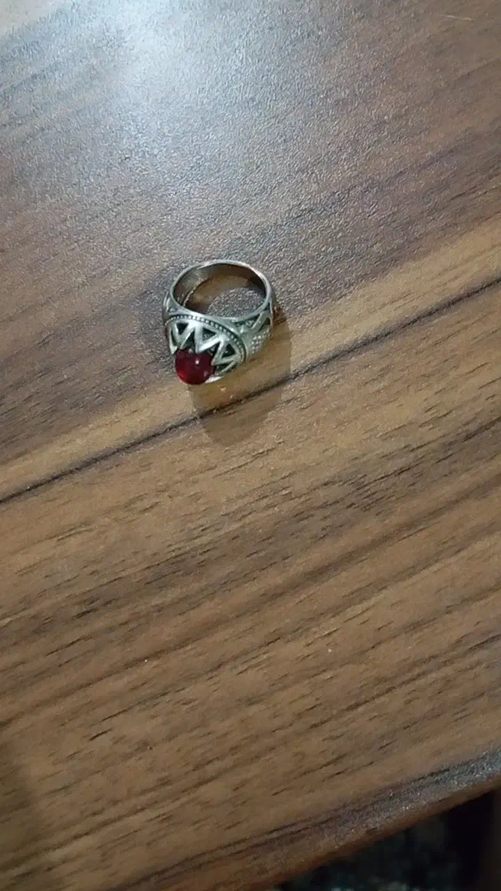 انگشتریاقوت رکاب دست ساز استاد رسول|کلکسیون اشیاء عتیقه|شهرکرد, |دیوار