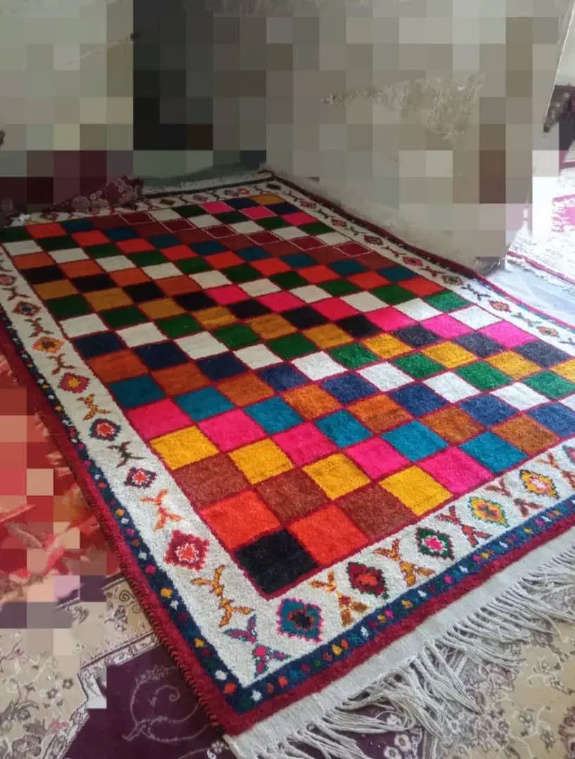 فرش دستباف|فرش|شیراز, شاهچراغ|دیوار