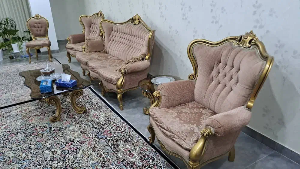 مبلمان سلطنتی (مدل رومی)|مبلمان خانگی و میز عسلی|بندرعباس, |دیوار